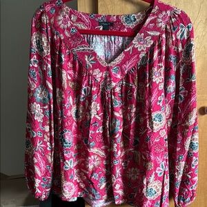 Floral Pink Women's Top